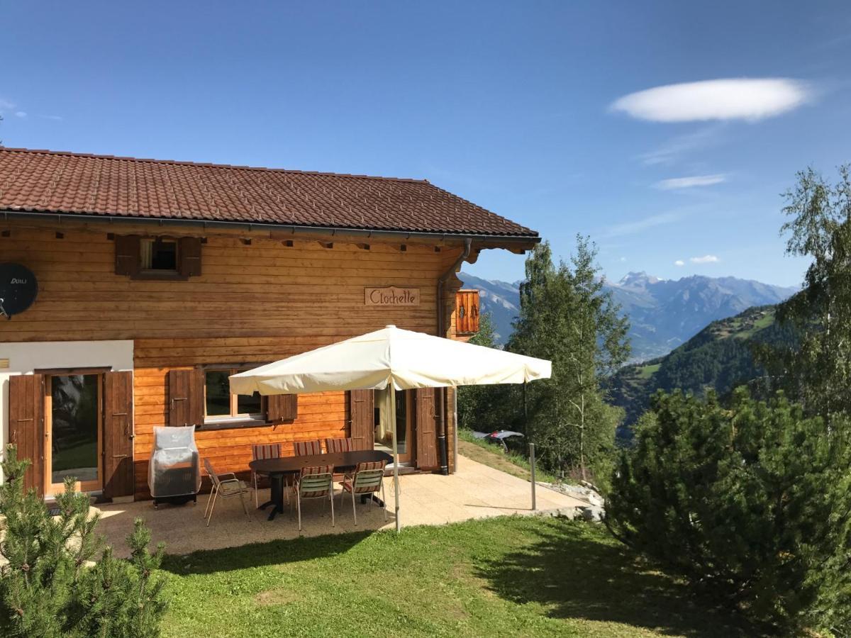 Chalet Clochette 4 Valles-Verbier La Tzoumaz Ngoại thất bức ảnh